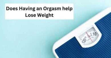 Does Having an Orgasim help Lose Weight